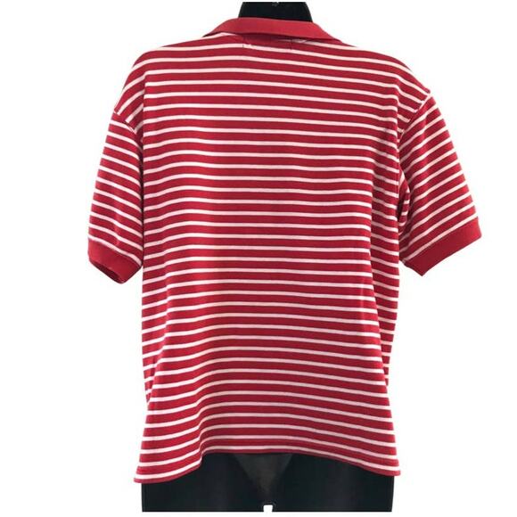 Vintage 80s Striped Blouse, Karen Scott Top, Large Short Sleeve 80s Plus Sized - Picture 11 of 14